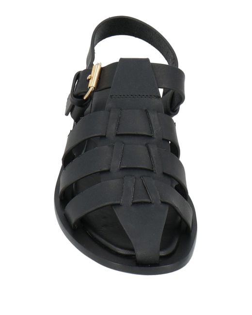 Mansur Gavriel Black Sandals