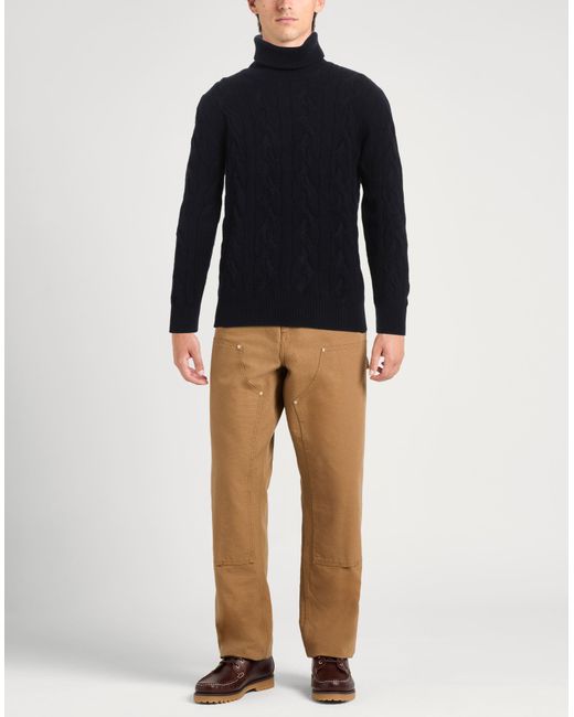 Altea Blue Turtleneck for men