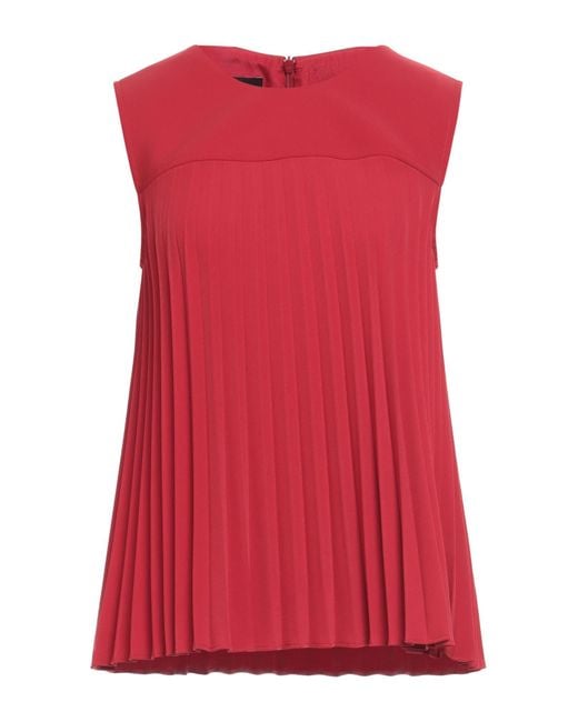 Top di Boutique Moschino in Red