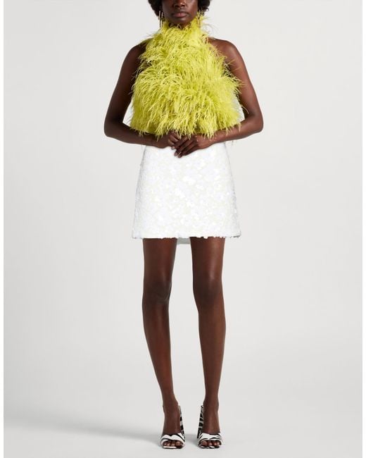 MICHAEL Michael Kors White Mini Skirt