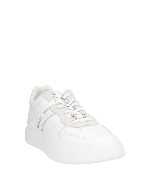 Hogan White Sneakers Leather for men
