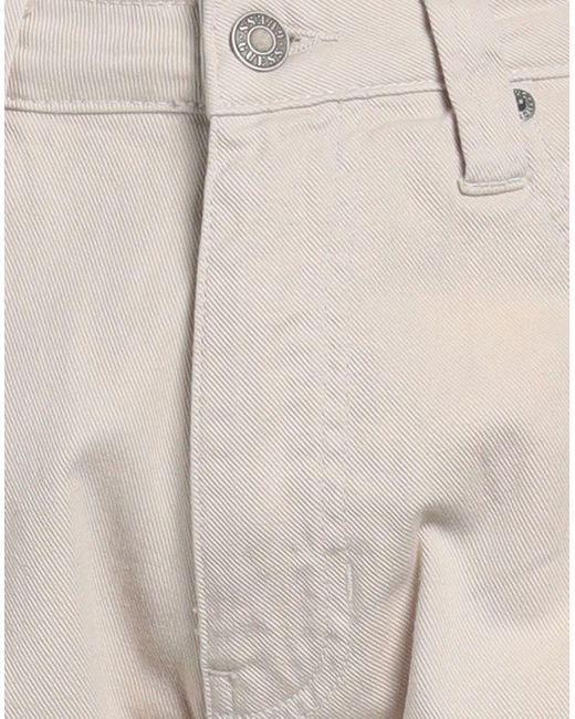 Guess White Trouser for men