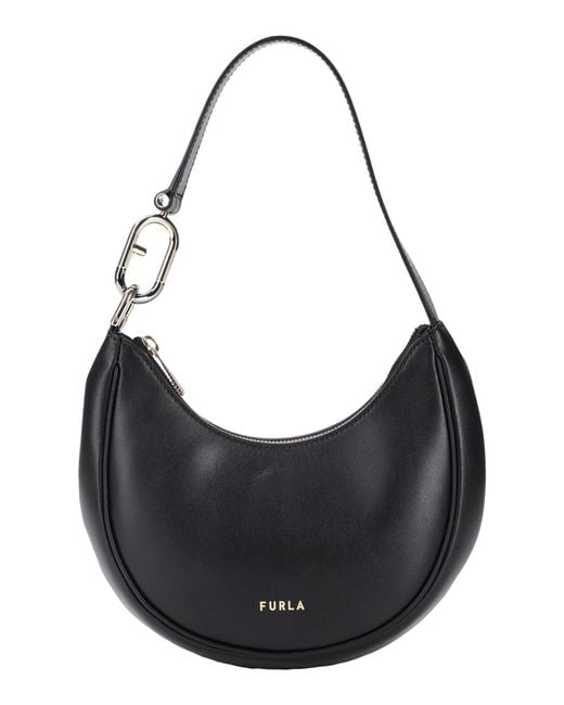 Furla Black Primavera S Shoulder Bag -- Handbag Calfskin