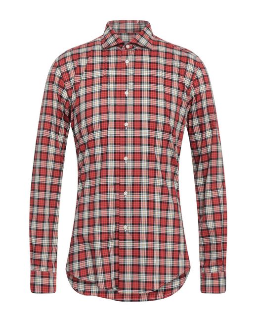 Brian Dales Red Shirt for men