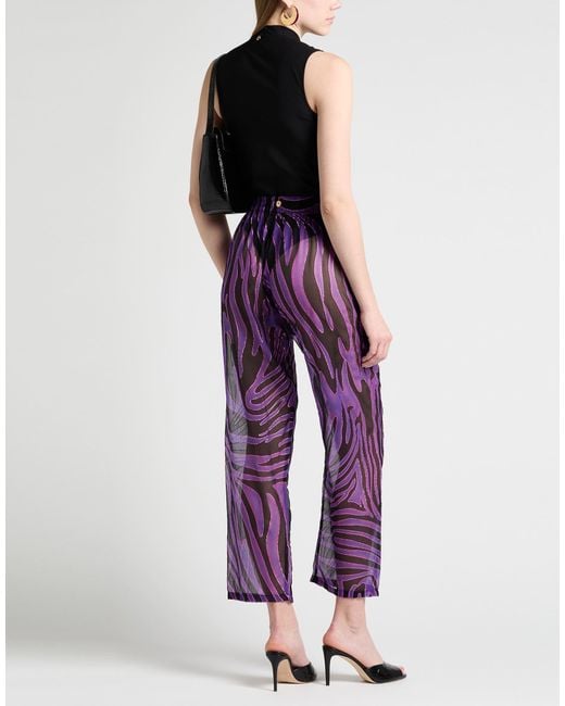 Versace Purple Trouser