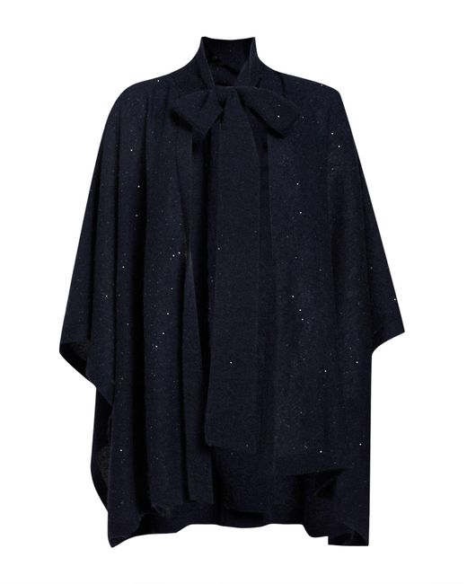 Gentry Portofino Blue Midnight Cape Alpaca Wool, Mohair Wool, Viscose, Polyamide, Polyester