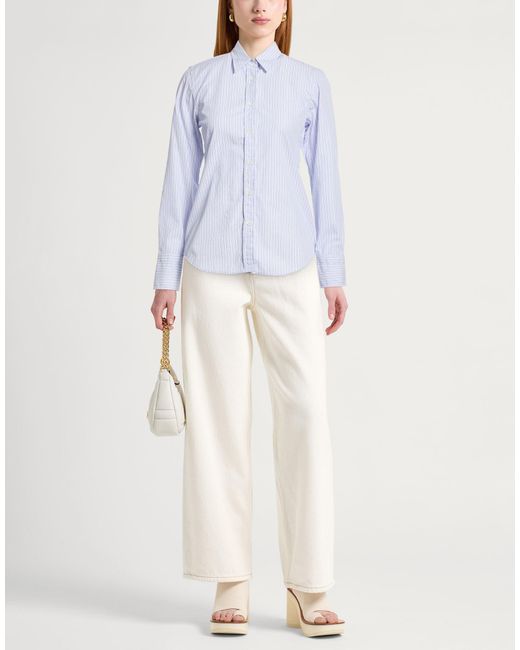 Caliban Blue Shirt Cotton
