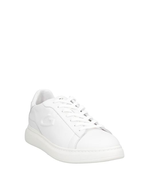 Alberto Guardiani White Sneakers for men