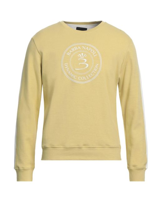 Barba Napoli Yellow Sweatshirt for men