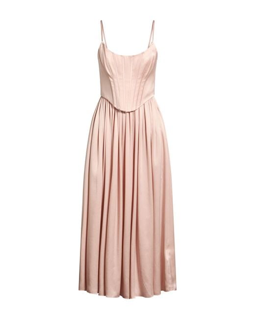 Zimmermann Pink Midi Dress