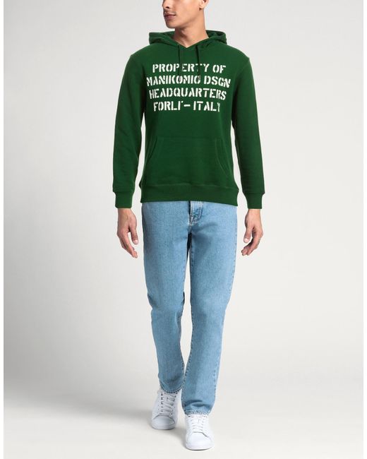 Sudadera MANIKOMIO de hombre de color Green