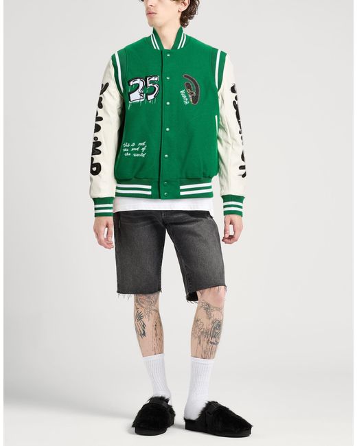 DISCLAIMER Green Jackets for men