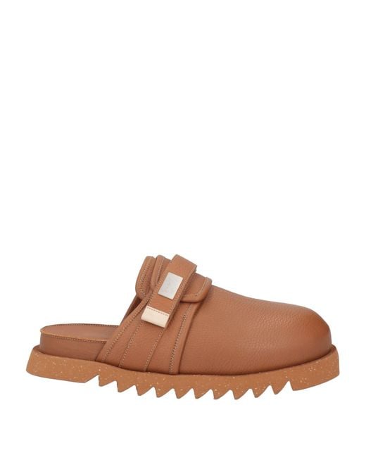 MARSELL X SUICOKE Brown Mules & Clogs for men