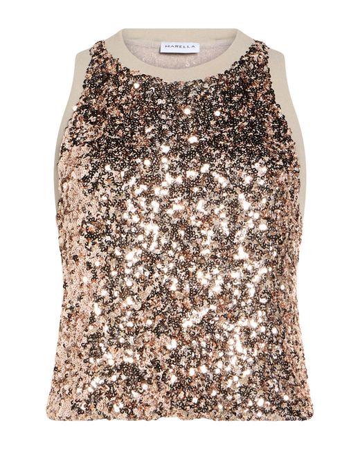 Top Marella de color Brown