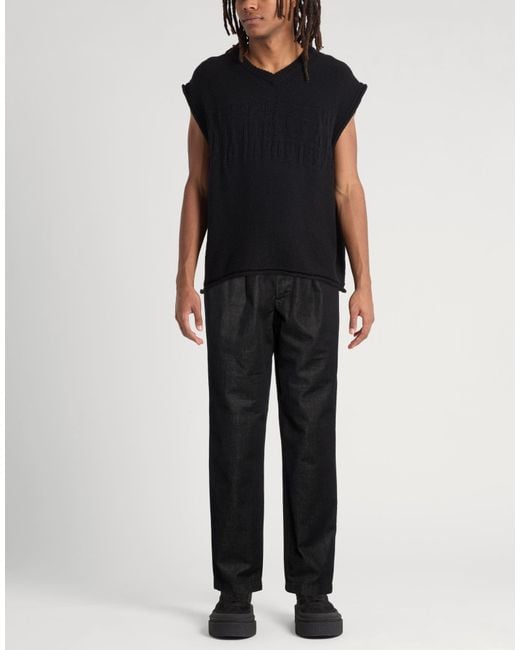 Department 5 Black Trouser for men