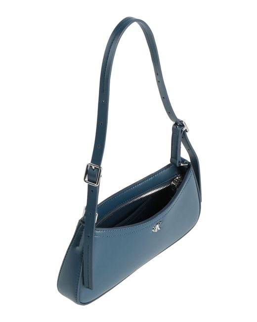 Calvin Klein Blue Shoulder Bag Recycled Polyester, Polyurethane