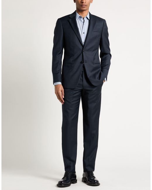 Emporio Armani Blue Suits for men