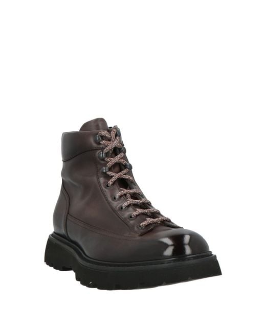 Doucal's Brown Ankle Boots for men