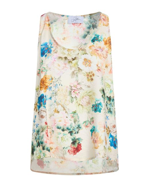Soallure White Ivory Top Rayon, Polyamide