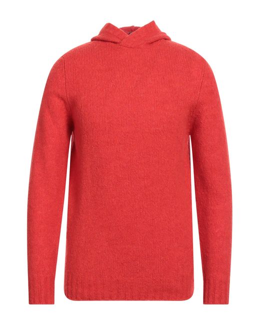 Fedeli Red Sweater for men