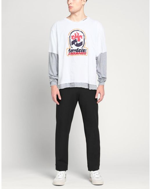 DSquared² White T-Shirt for men