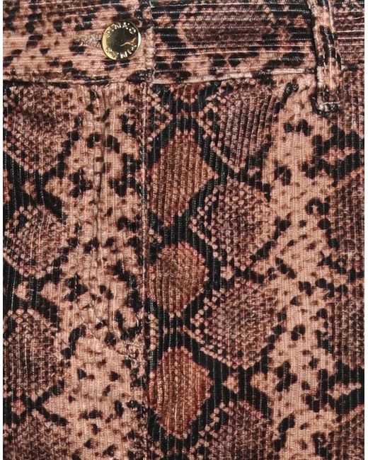 Pinko Brown Mini Skirt