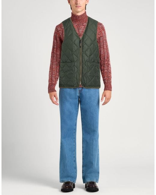 Baracuta Green Vest Polyester for men