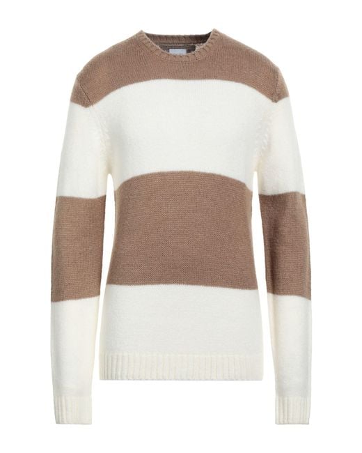 Sseinse White Sweater for men