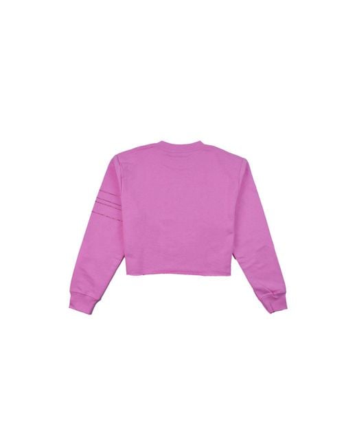Sweat-shirt Gcds en coloris Pink