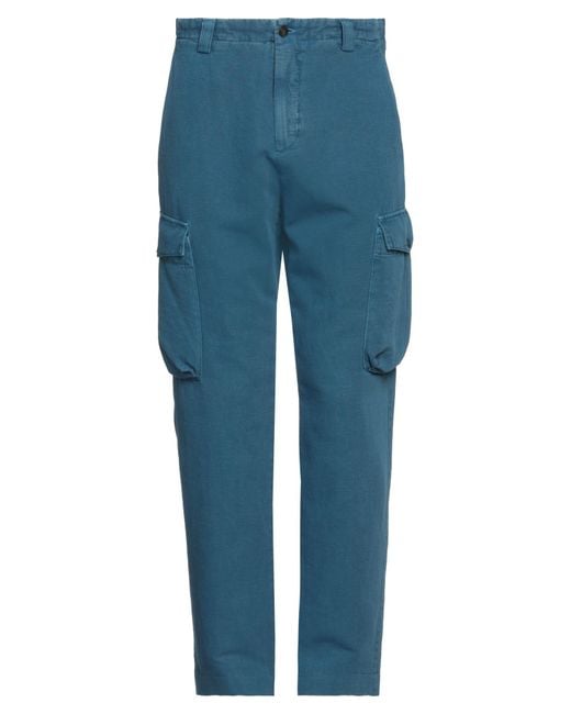 Boglioli Blue Pants for men