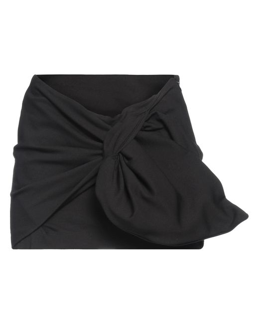 The Attico Black Mini Skirt