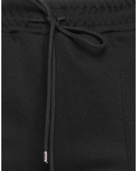 Semicouture Black Pants Polyester, Cotton