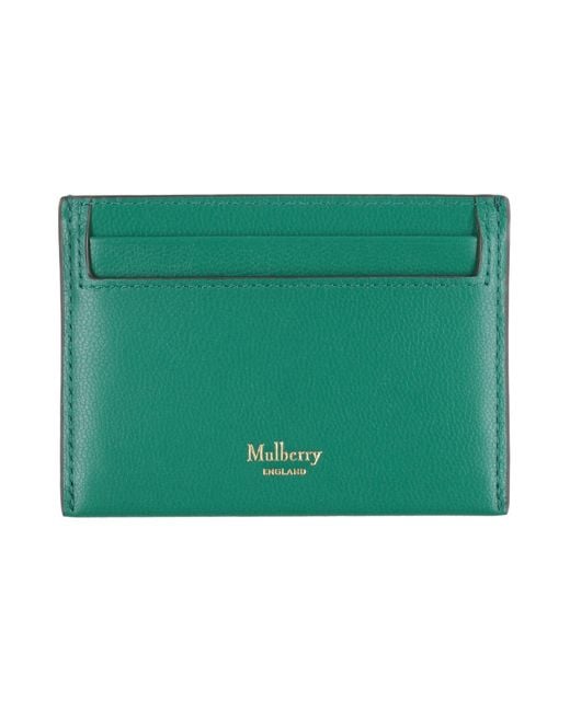 Tarjetero Mulberry de hombre de color Green