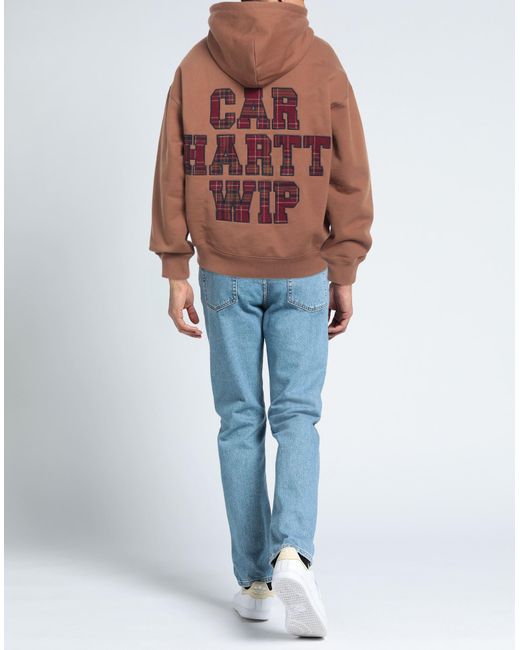 Sweat-shirt Carhartt pour homme en coloris Brown