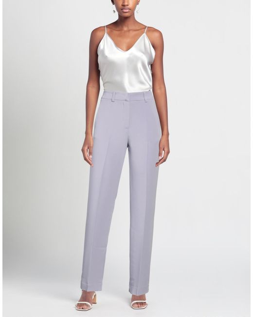 HEBE STUDIO Purple Pants