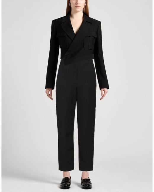 Dior Black Pants Wool, Silk