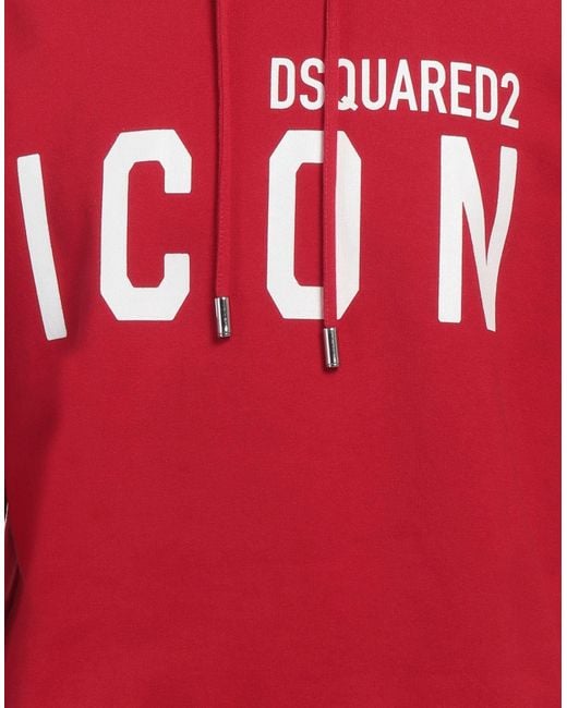 DSquared² Red Sweatshirt for men