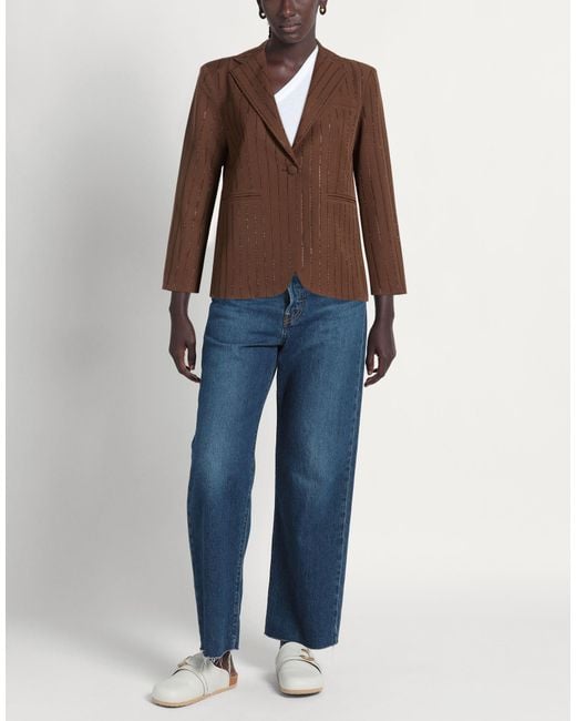 No Secrets Brown Blazer