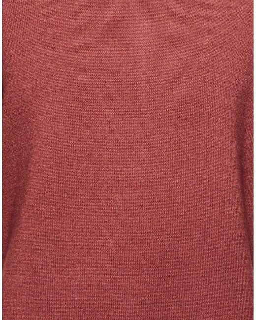 Barba Napoli Red Turtleneck for men