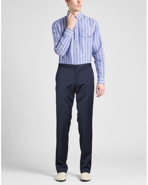 Incotex Blue Trouser for men