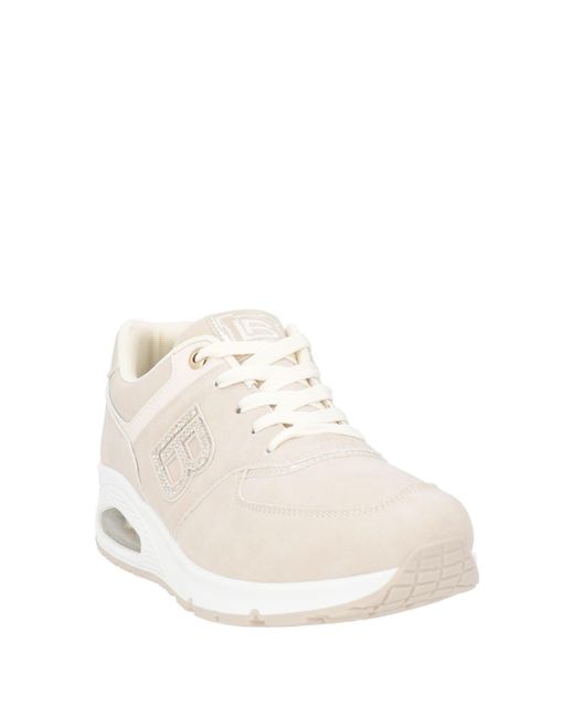 Laura Biagiotti White Sneakers Textile Fibers