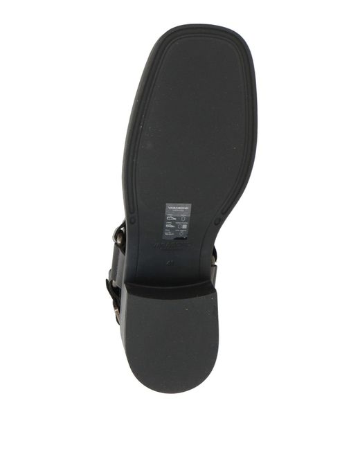 Vagabond Black Boot Leather