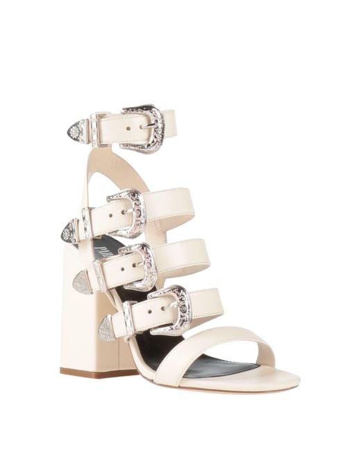 Paris Texas Natural Sandals
