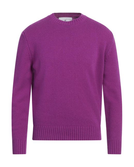Pullover di Seven Gauge in Purple da Uomo