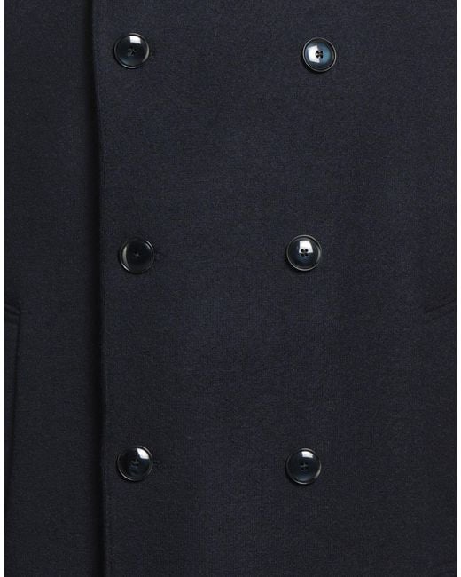 Barena Blue Coat Virgin Wool, Elastane for men