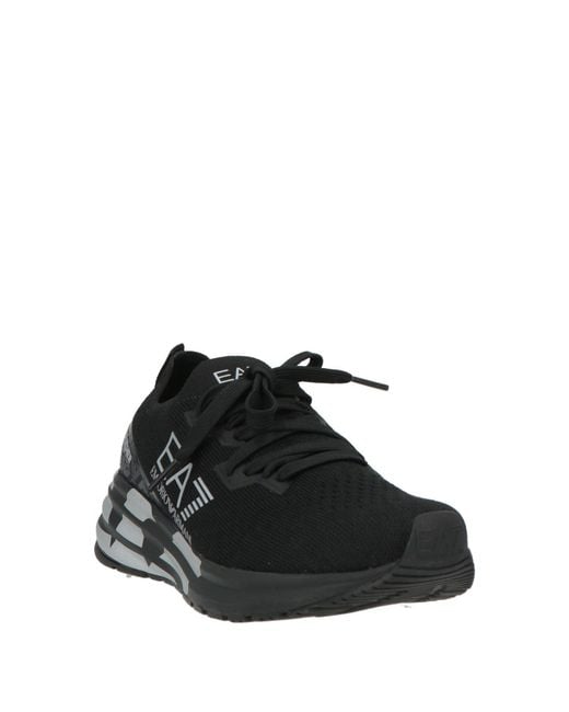 EA7 Black Trainers