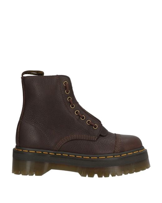 Dr. Martens Brown Ankle Boots