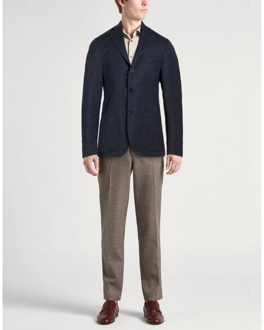 Barba Napoli Blue Blazers for men