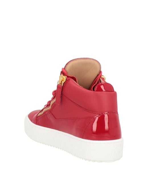 Giuseppe Zanotti Red Sneakers for men