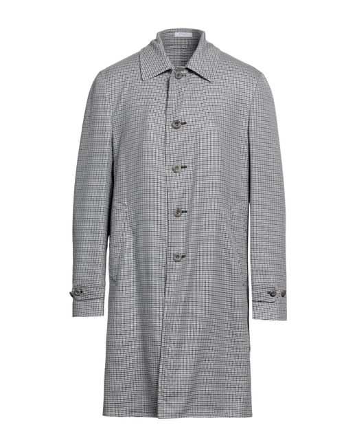 Boglioli Gray Overcoat & Trench Coat for men